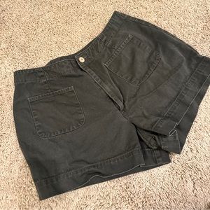 Basic Editions Dark Green Shorts Size 8